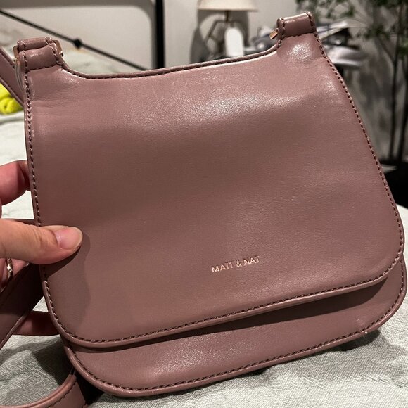 Matt & Nat Luna Mini Saddlebag Crossbody - Picture 1 of 2
